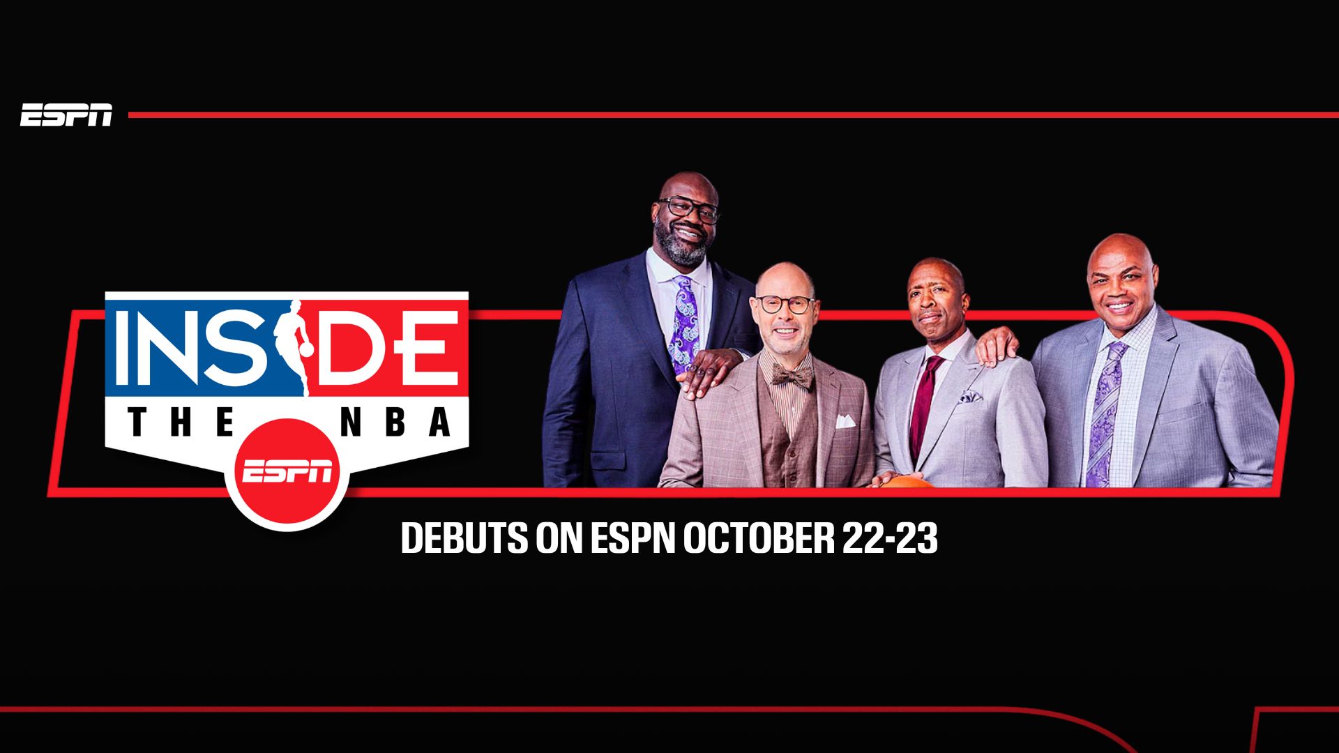 Inside the NBA is moving to ESPN this season; catch the season debut of the show!