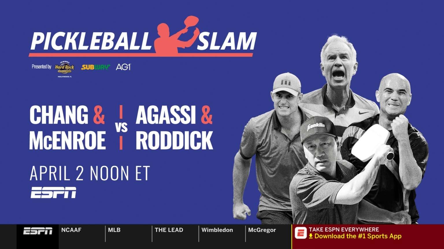 How to Watch Inaugural Pickleball Slam Tournament Live For Free Without