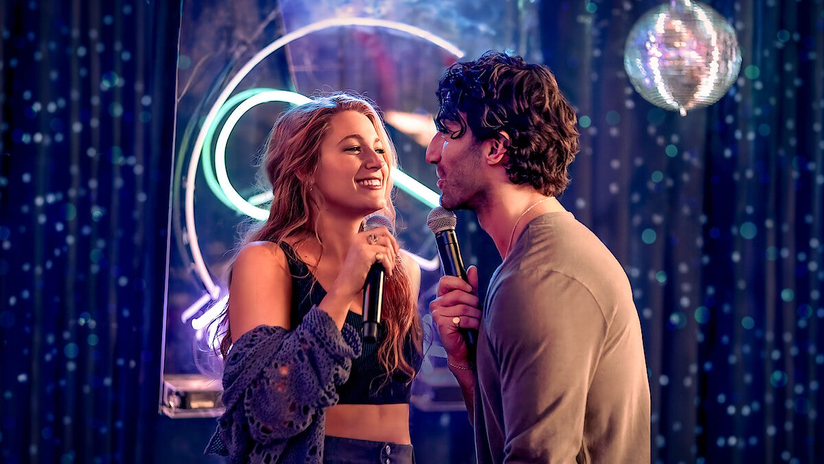 Blake Lively and Justin Baldoni star in the 2024 adaptation of Colleen Hoover's "It Ends With Us," streaming soon on Netflix.