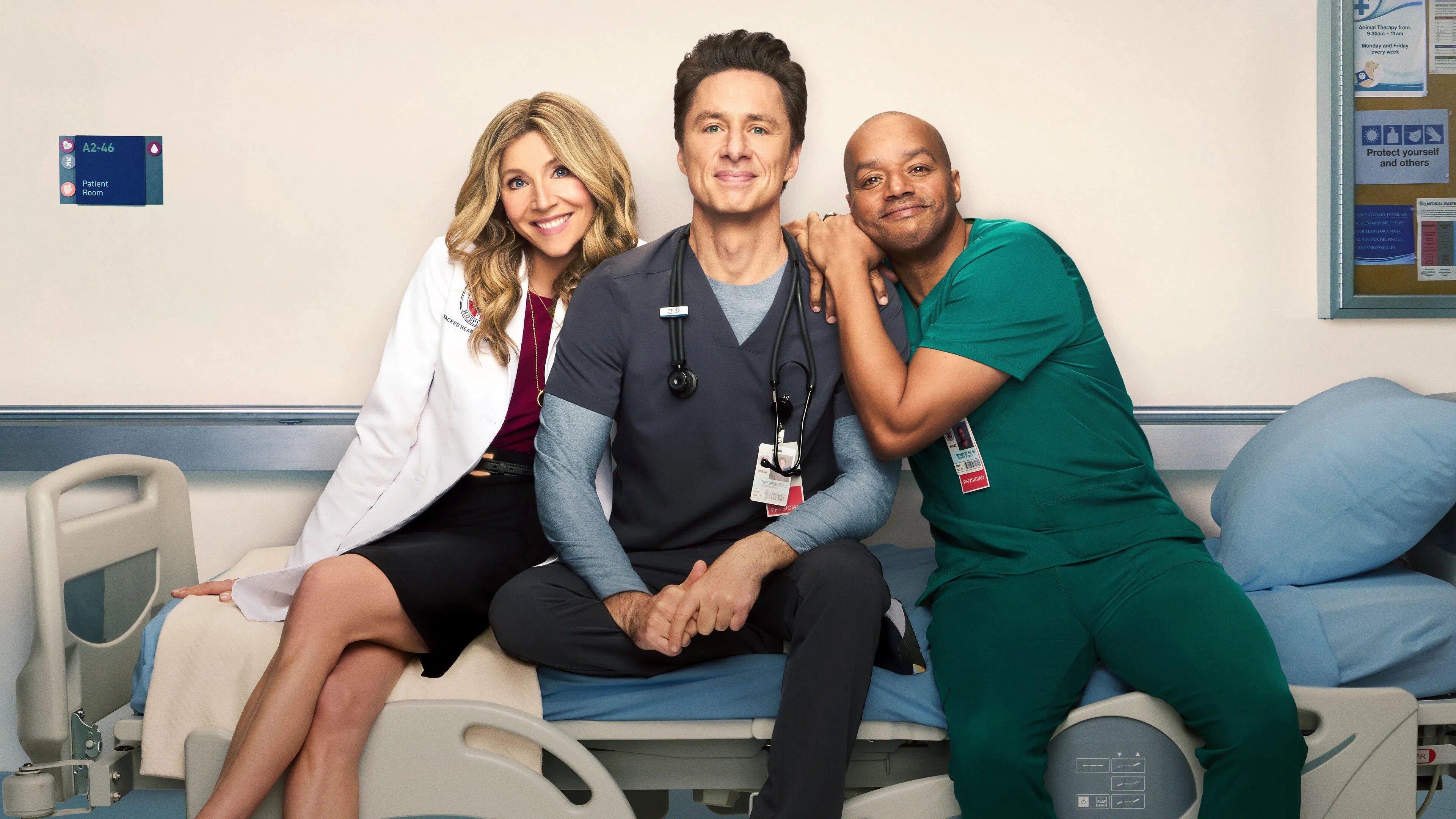 The reboot of Scrubs will return on Wednesday, Feb. 25.