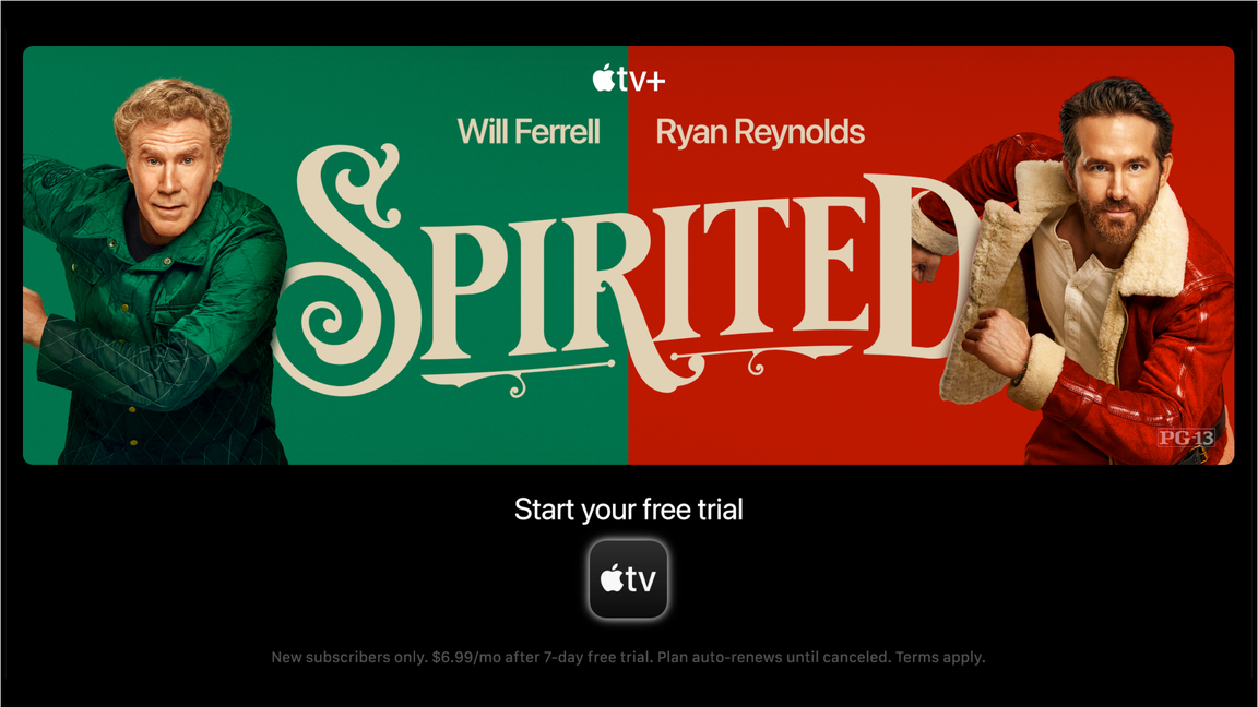 How to Watch Will Ferrell and Ryan Reynolds' Holiday Movie 'Spirited