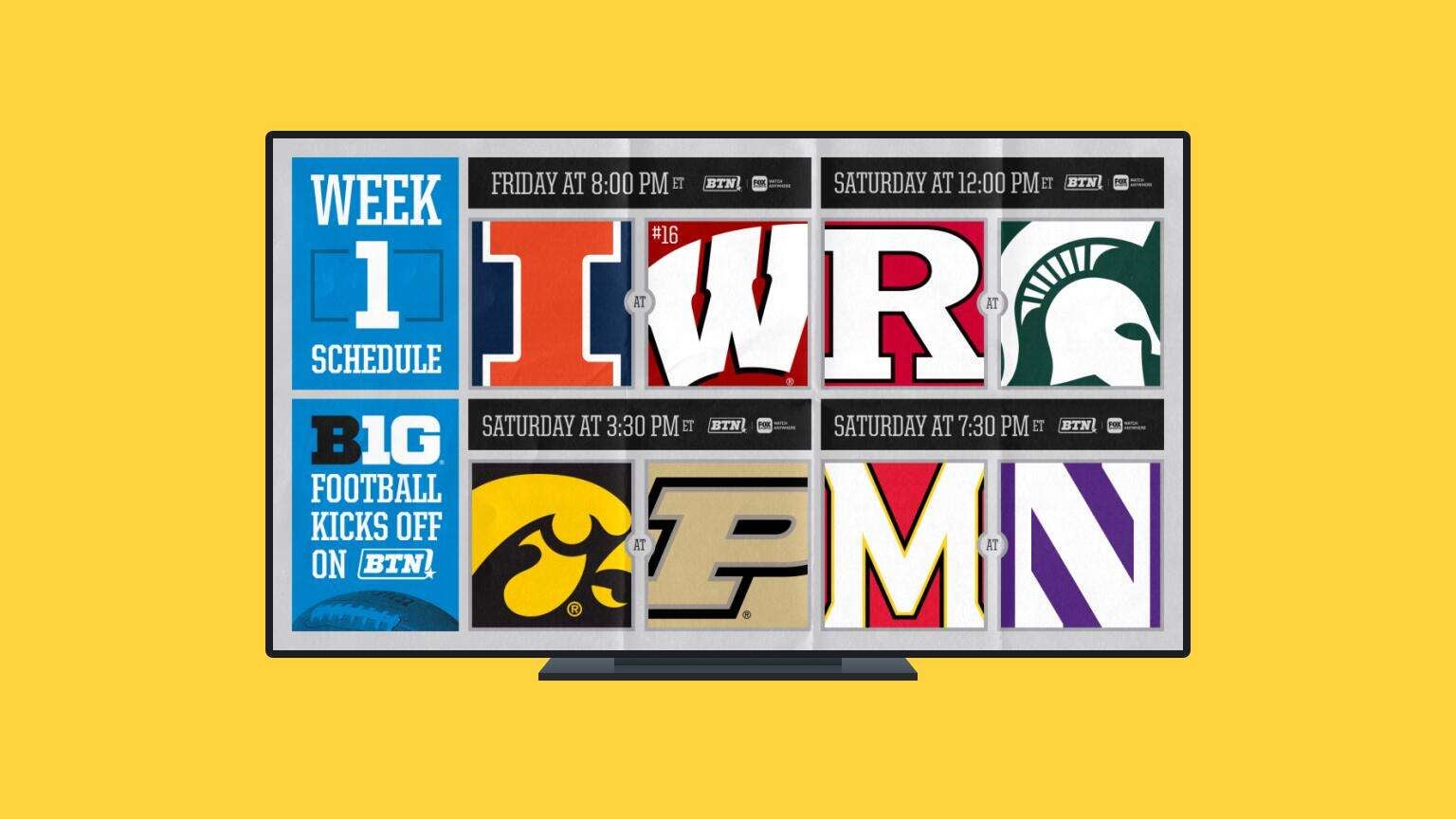 How to Watch the 2020 Big Ten College Football Games Live Online The