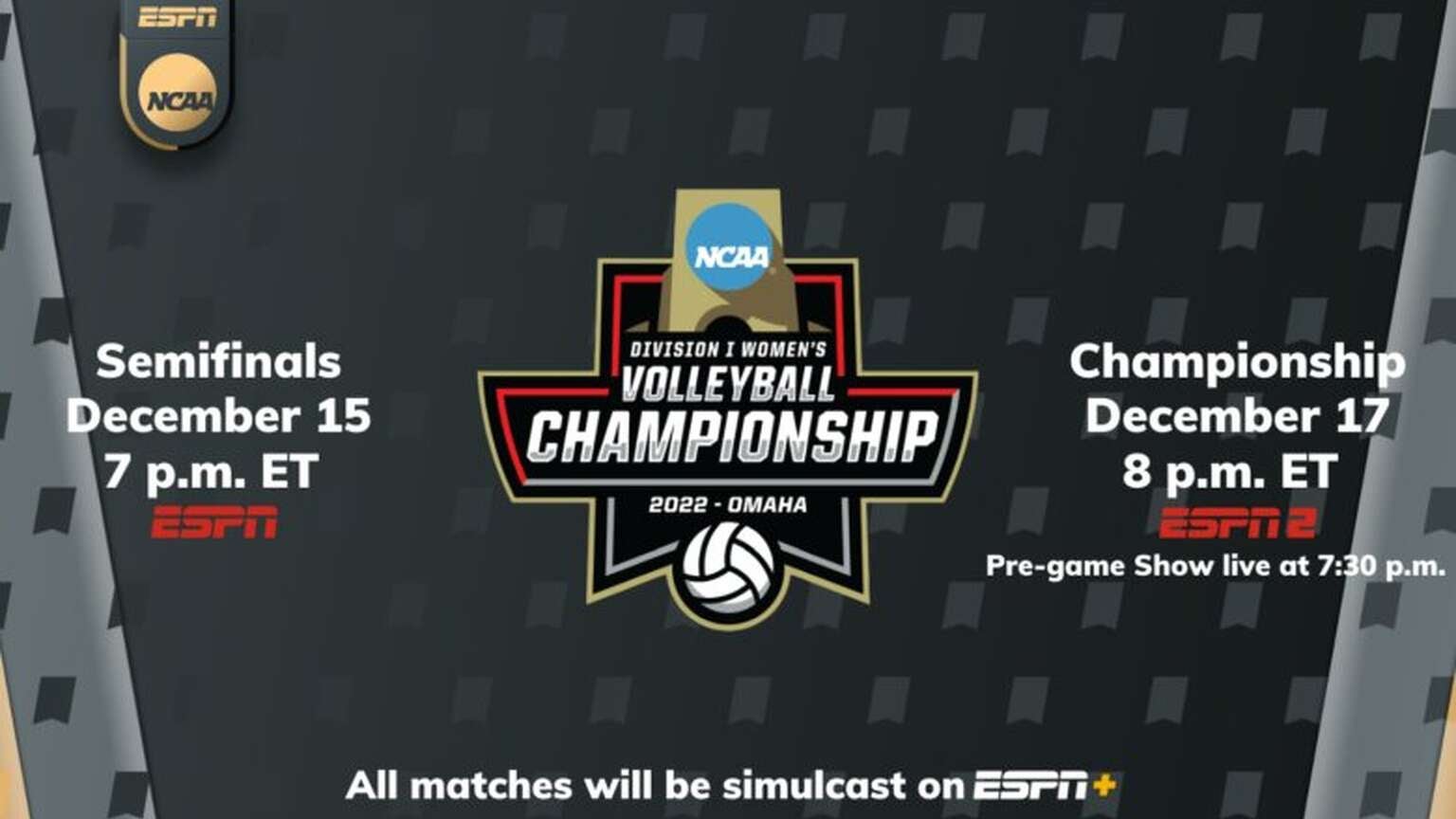 How to Watch the 2022 NCAA Division I Women’s Volleyball Semifinals