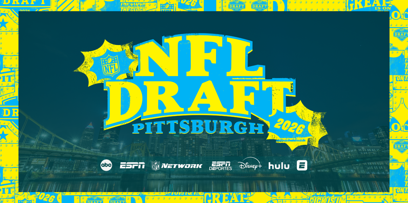The 2026 NFL Draft hits Disney and ESPN platforms on April 23.