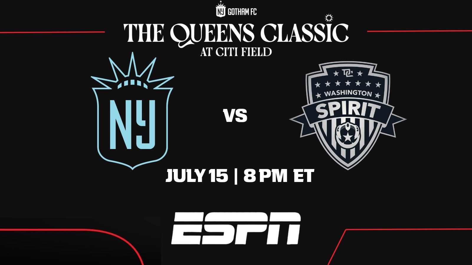 The 2026 Queens Classic soccer game will air on ESPN on July 15.