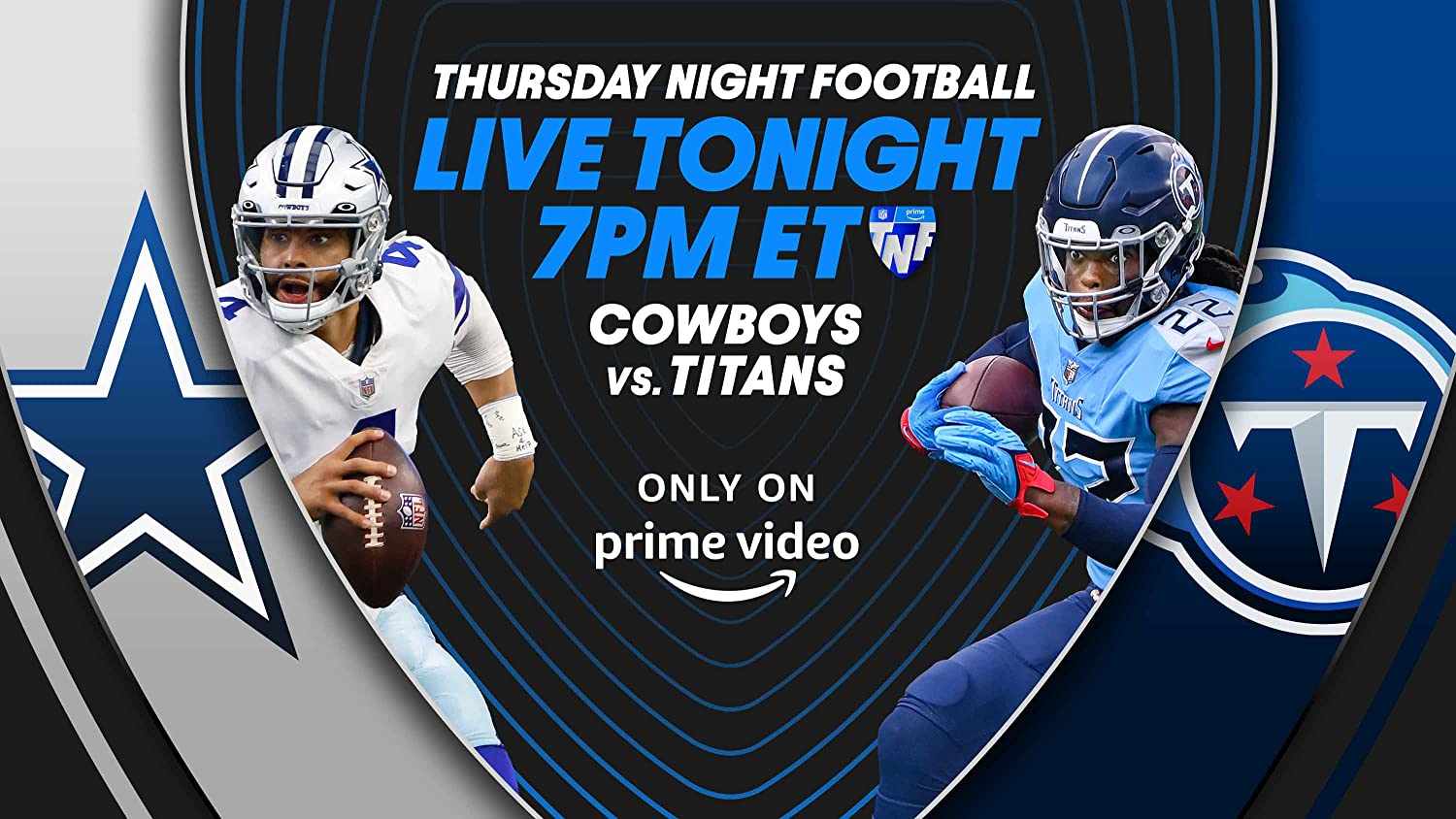 Thursday Night Football: How to Watch, Stream Cowboys vs. Titans Tonight on  Prime Video or Twitch - CNET