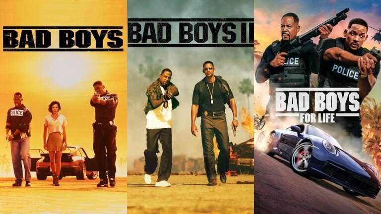 Each of the other three movies in the Bad Boys franchise can be streamed on Hulu.