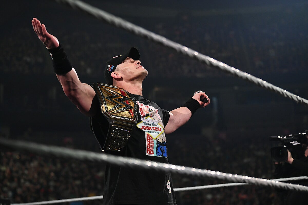 John Cena will appear on WWE Raw for the final time on Nov. 17.