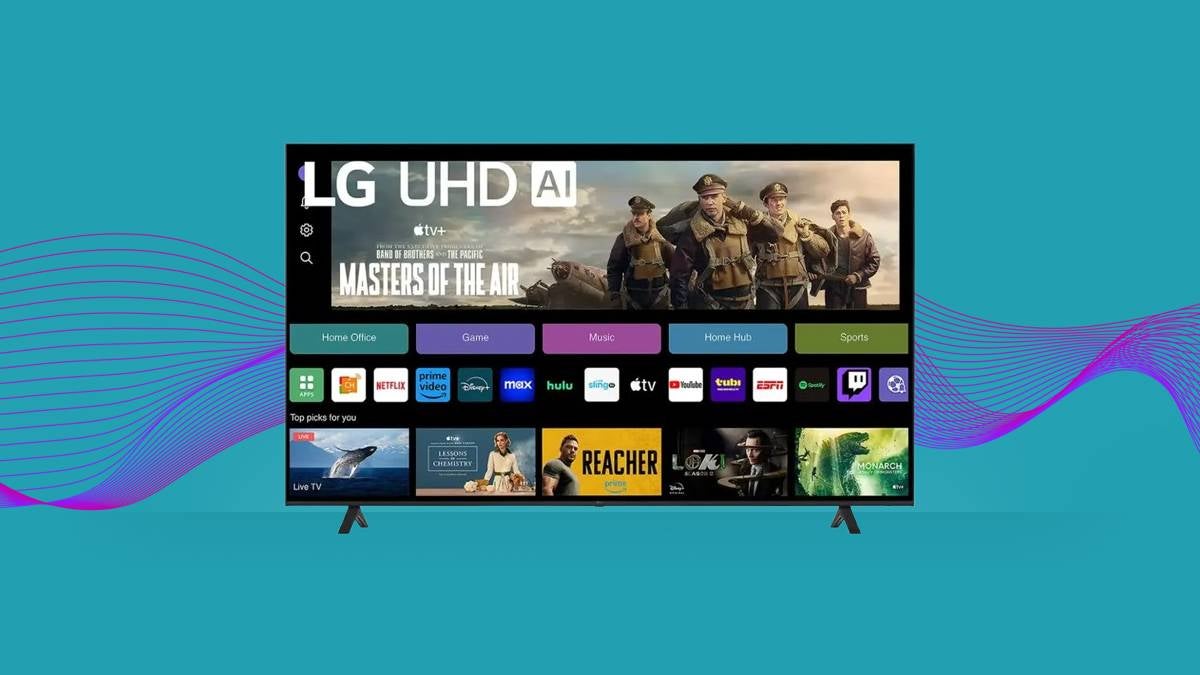 LG's 75-inch UT70 series 4K smart TV is available for $200 at Best Buy.