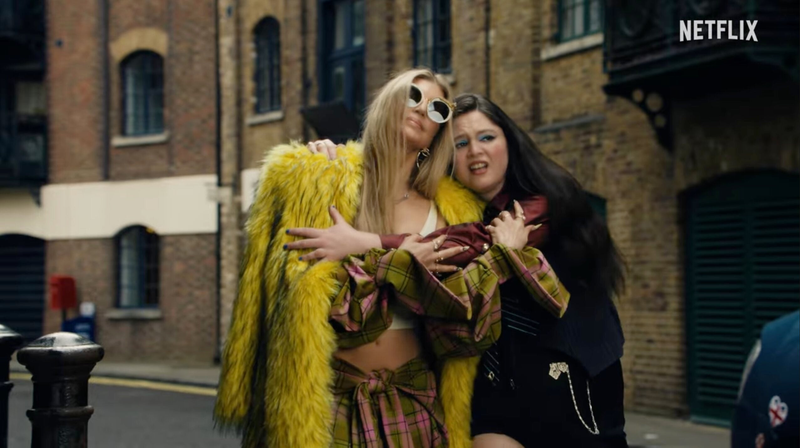 Netflix has released a new remix of London Bridge in collaboration with Fergie to advertise its new show Too Much.