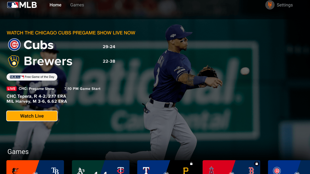 Apple TV Now Has MLBTV and NBA Live Game Streaming