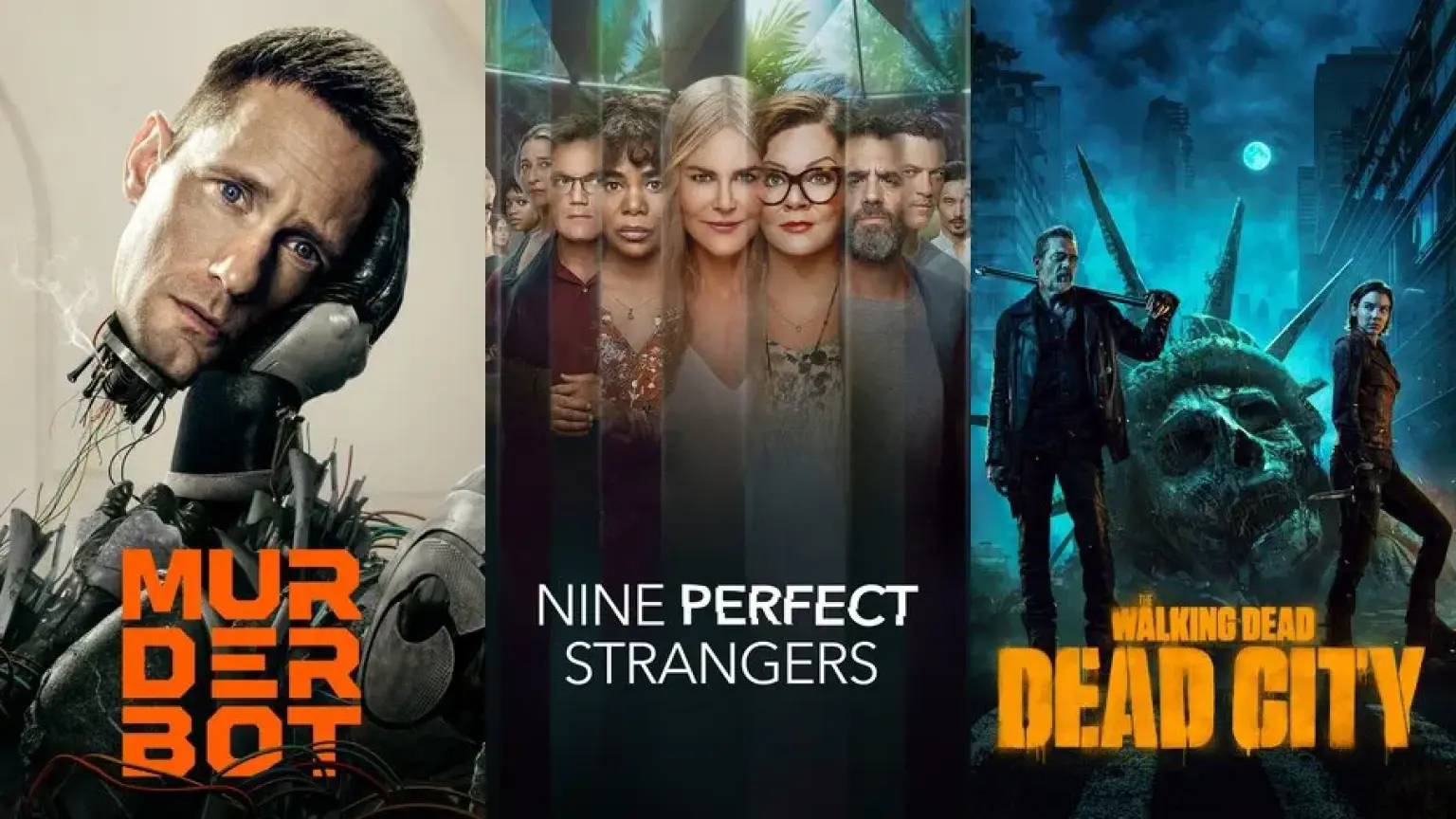 Murderbot, Nine Perfect Strangers, and The Walking Dead: Dead City are among the most anticipated titles coming to streaming this month.