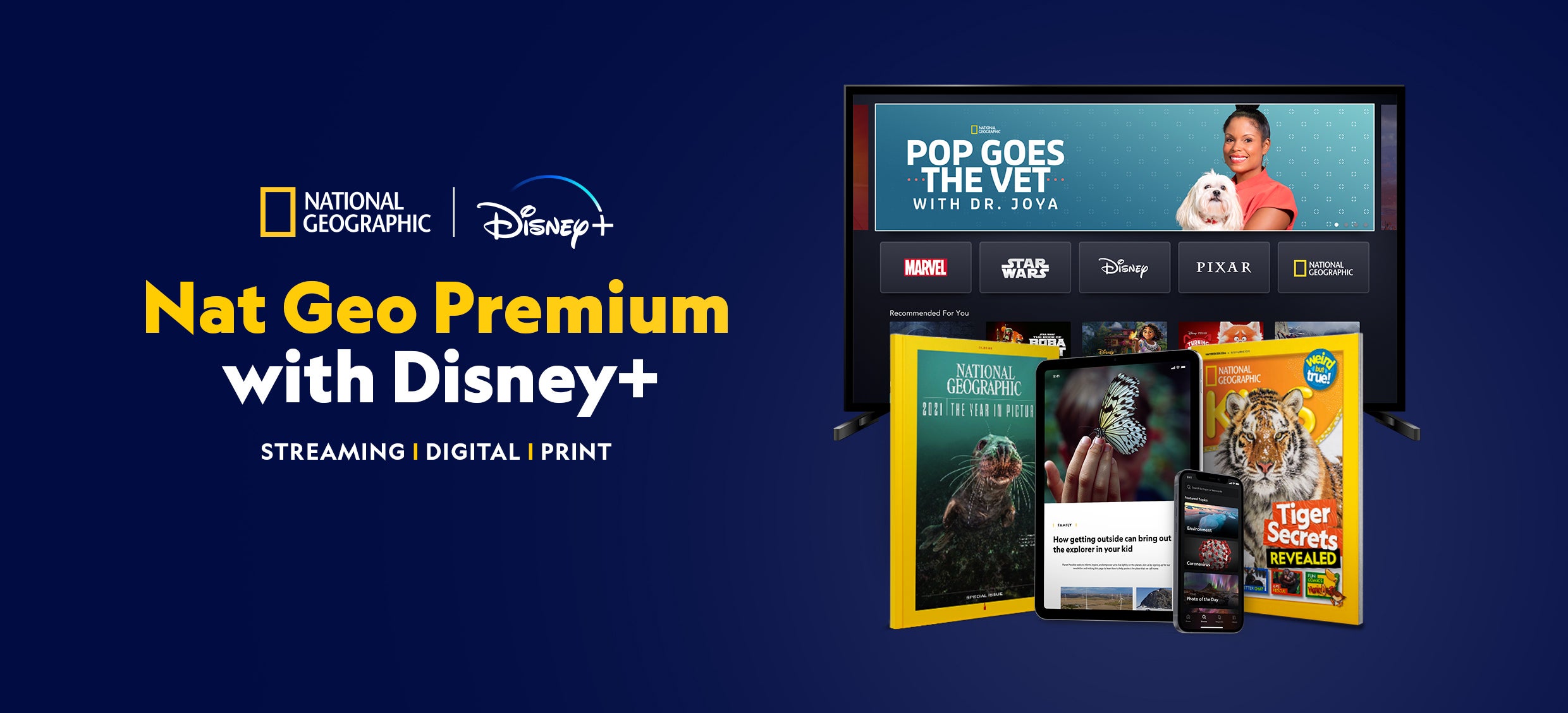 National Geographic Launches Premium Subscription, Including Disney+ – The  Streamable