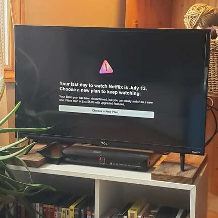 Netflix customers in the U.K. and Canada on the Basic plan are being forced to change plans or lose service.