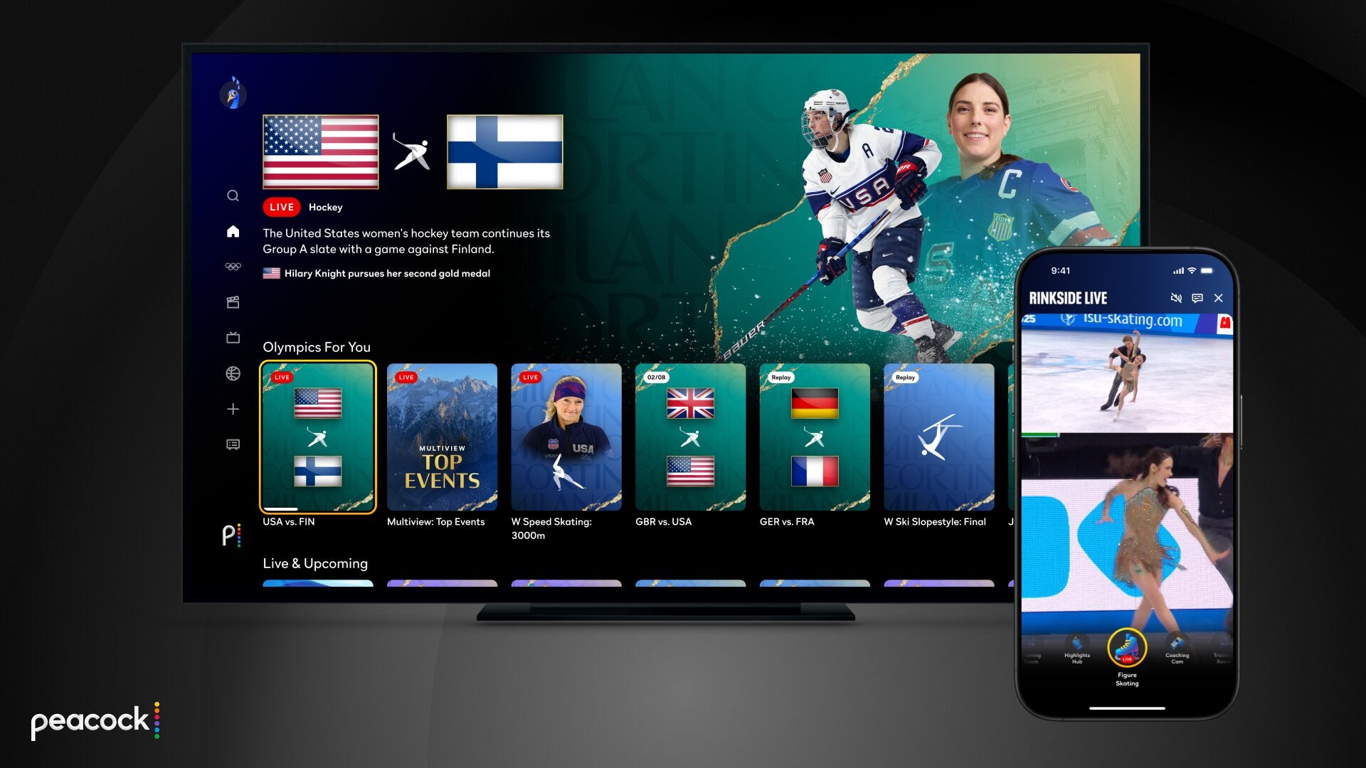 Peacock has revealed details regarding its Olympics coverage.