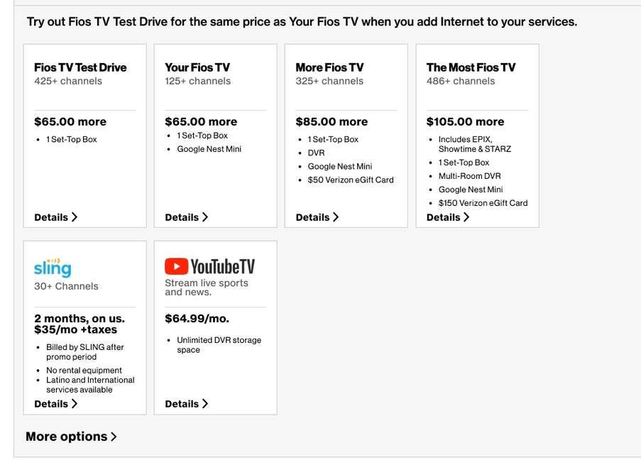 New Verizon Fios TV Plans See 16 Price Hike, Hides 20 a Month Fee to