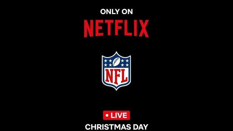 Netflix will host two games: Kansas City Chiefs vs. Pittsburgh Steelers, and Houston Texans vs. Baltimore Ravens.