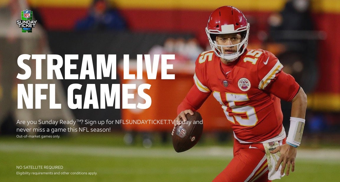 Stream Live NFL Football Games Today