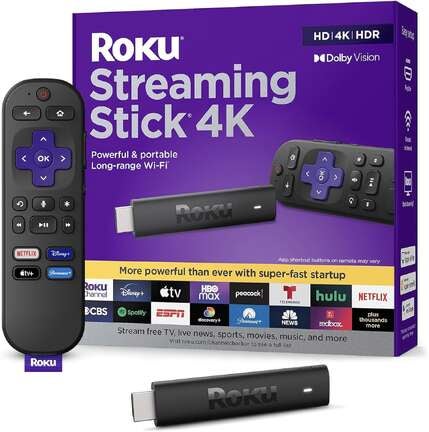 The Roku Streaming Stick 4K is a great intersection of value and features.