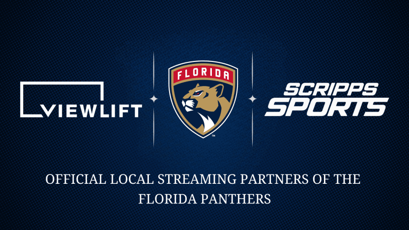 The Florida Panthers will partner with ViewLift to create a new streaming service for in-market fans this year.