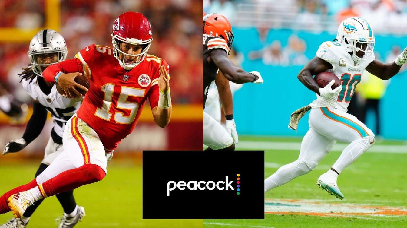 Peacock Hits Jackpot With Kansas City Chiefs, Miami Dolphins NFL