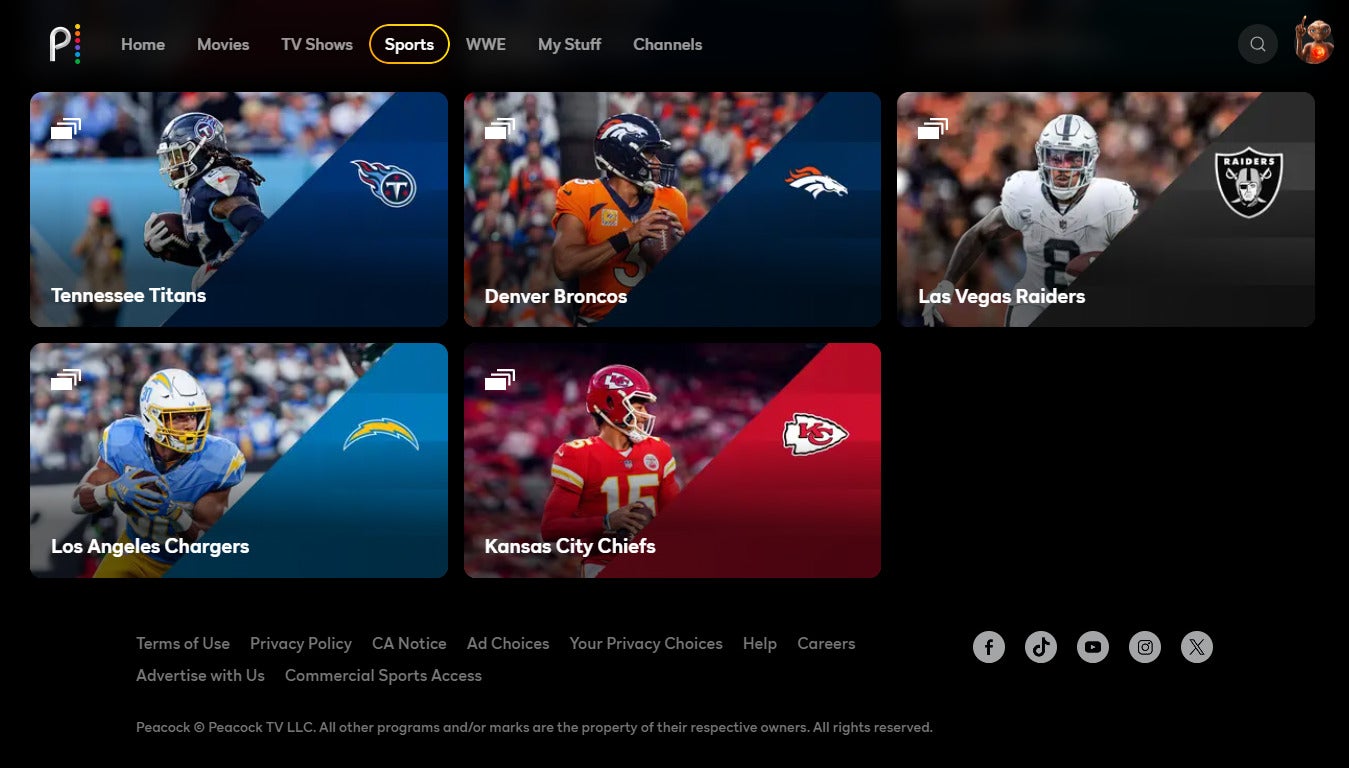 Peacock's Exclusive NFL Wild Card Game Reportedly Drove More Subscriber