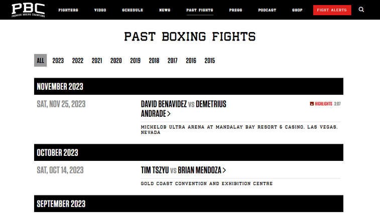 Prime Video will host PBC live matches, and much more.