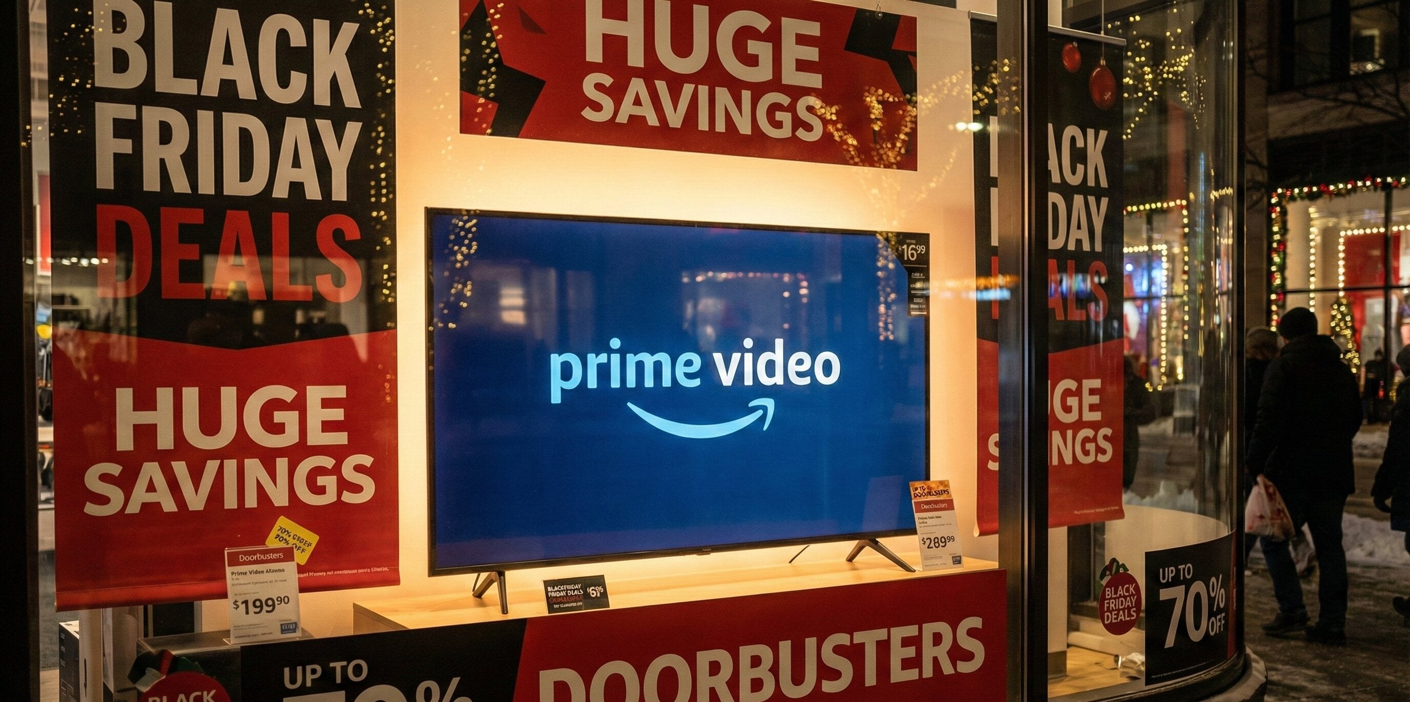 Prime Video has rolled out its Black Friday deals on streaming subscriptions.