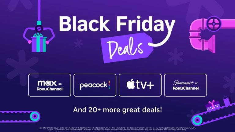 Roku is offering some big-name streaming services at a great price for a limited time to celebrate Black Friday.