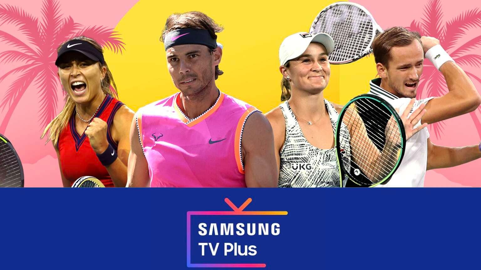 Tennis Channels T2 to Launch on Samsung TV Plus, Debuts This Week with BNP Paribas Open