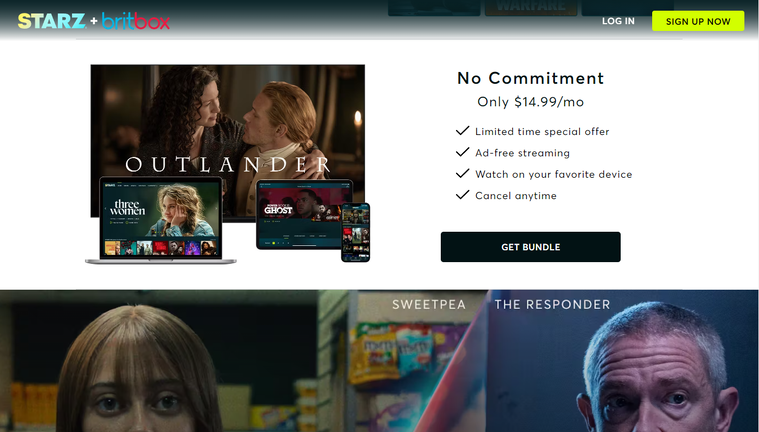 The combination of STARZ and BritBox has a huge amount of content, especially for lovers of British TV.