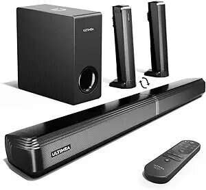Soundbars and speakers can turn the TV watching experience to a whole new level.