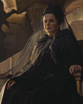 Emily Watson stars as Bene Gesserit leader Valya Harkonnen in the upcoming "Dune: Prophecy," premiering this fall on Max.