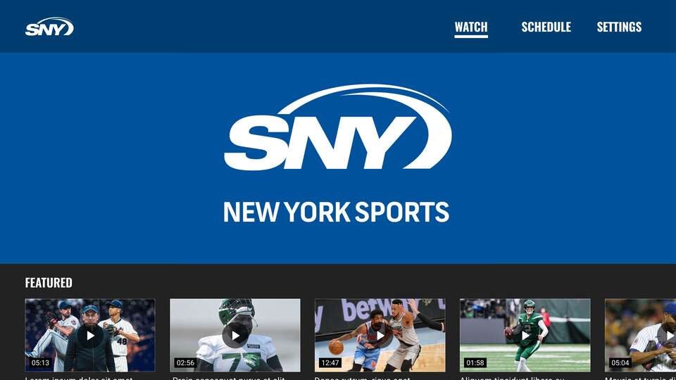 SNY Launches New App to Stream Live New York Mets Games