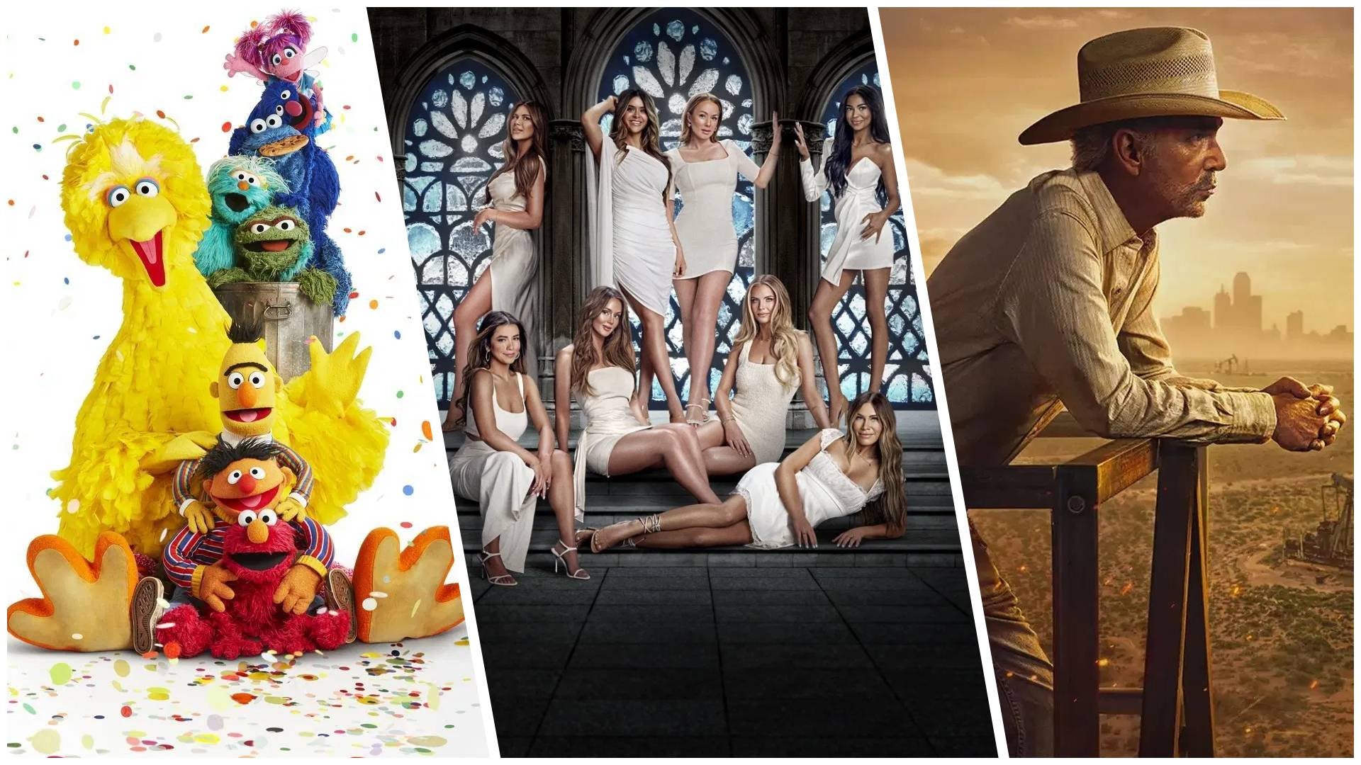 Sesame Street, The Secret Lives of Mormon Wives, and Landman highlight the best streams of the week.