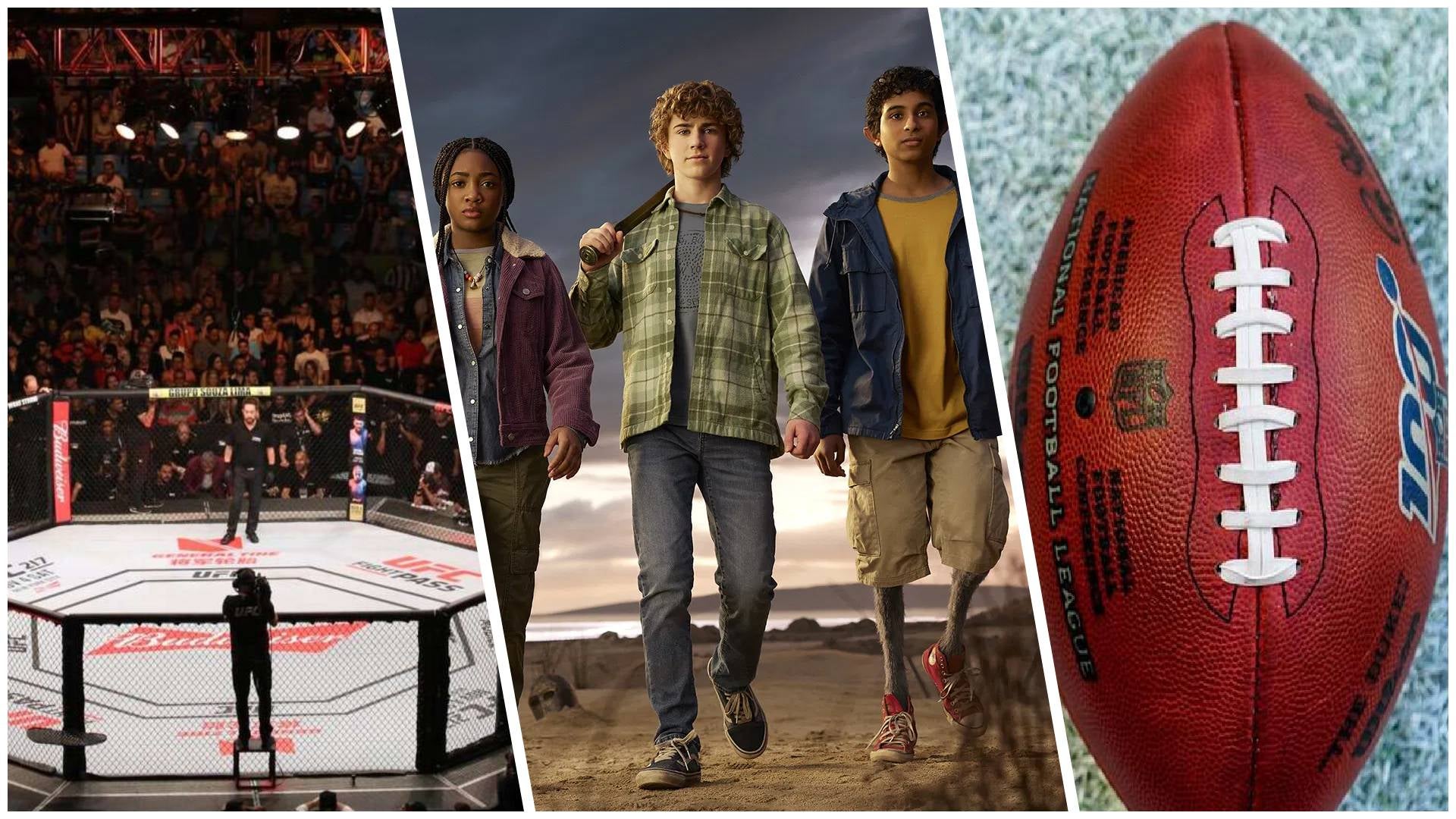 Stream UFC's premiere on Paramount+, NFL and college football, and more this week.