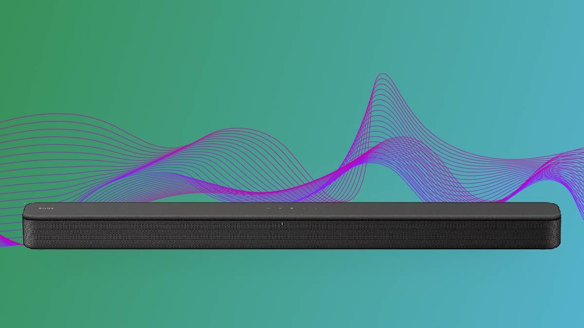 The Sony S100F soundbar is on sale for $120, a 25% discount for a limted time.