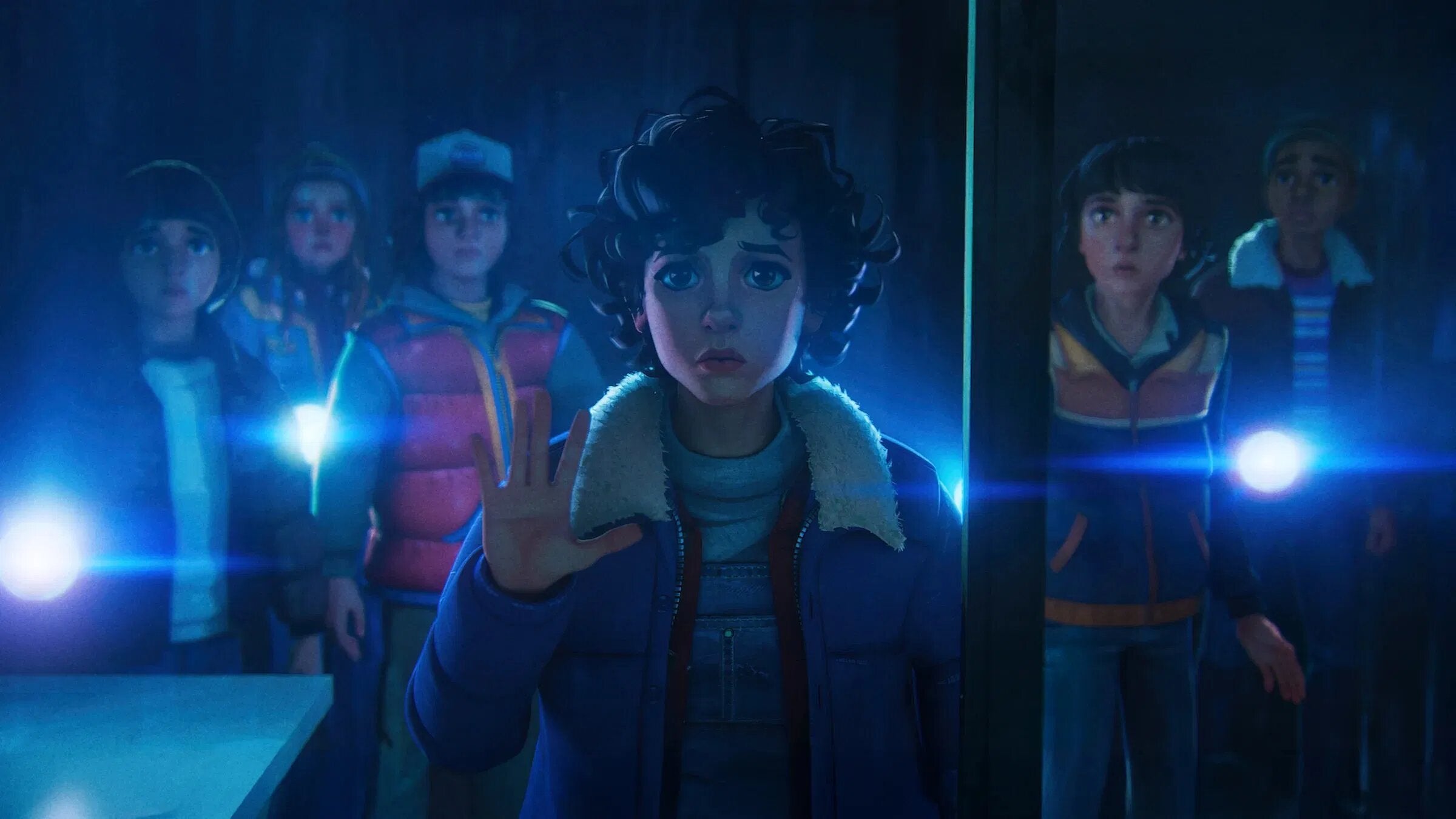 A new trailer is now available for the animated series "Stranger Things: Tales from '85"
