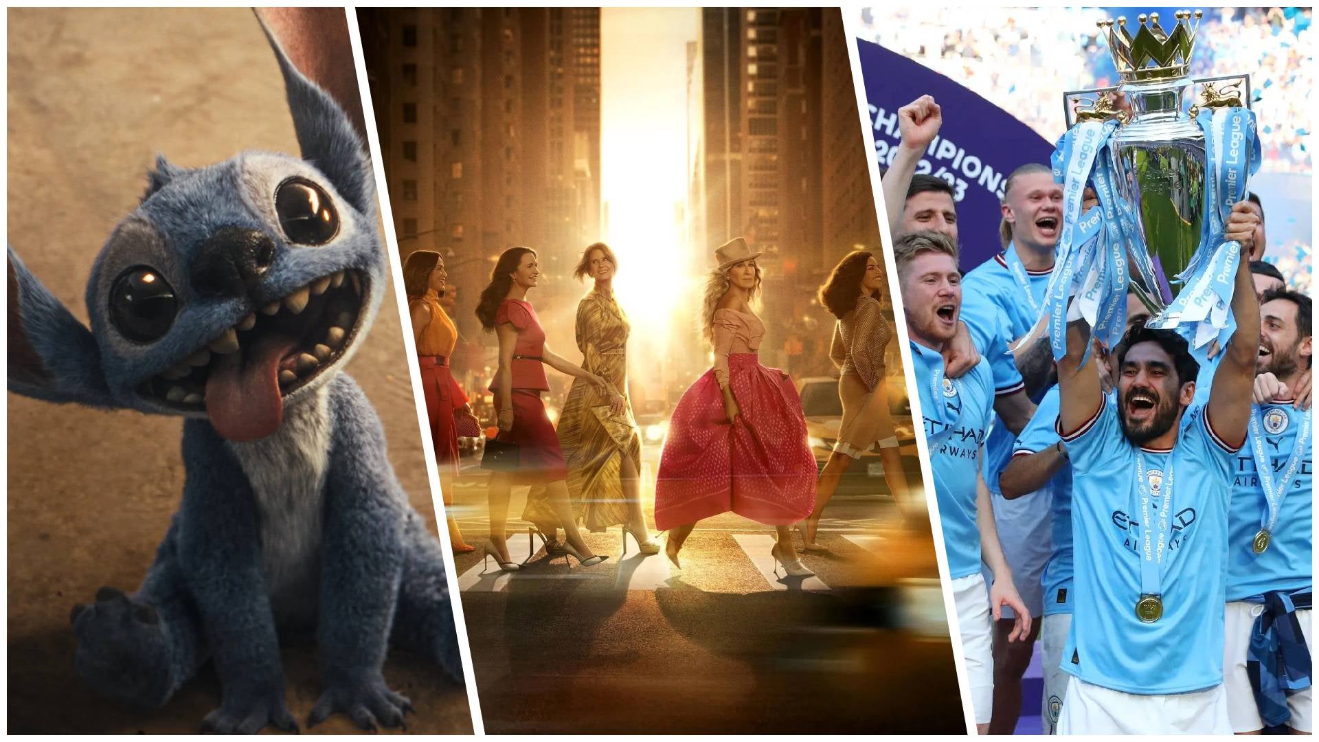 Lilo and Stich's streaming release, the cancelation of And Just Like That, and more Man City content highlight streaming stories you might have missed this week.