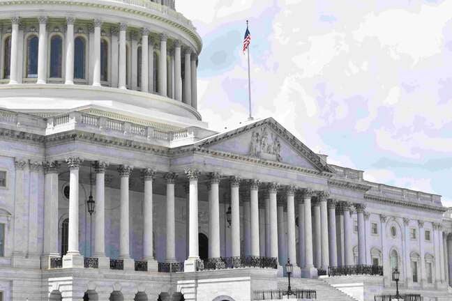 A picture of Congress, one member of which wants to investigate Warner Bros. Discovery.