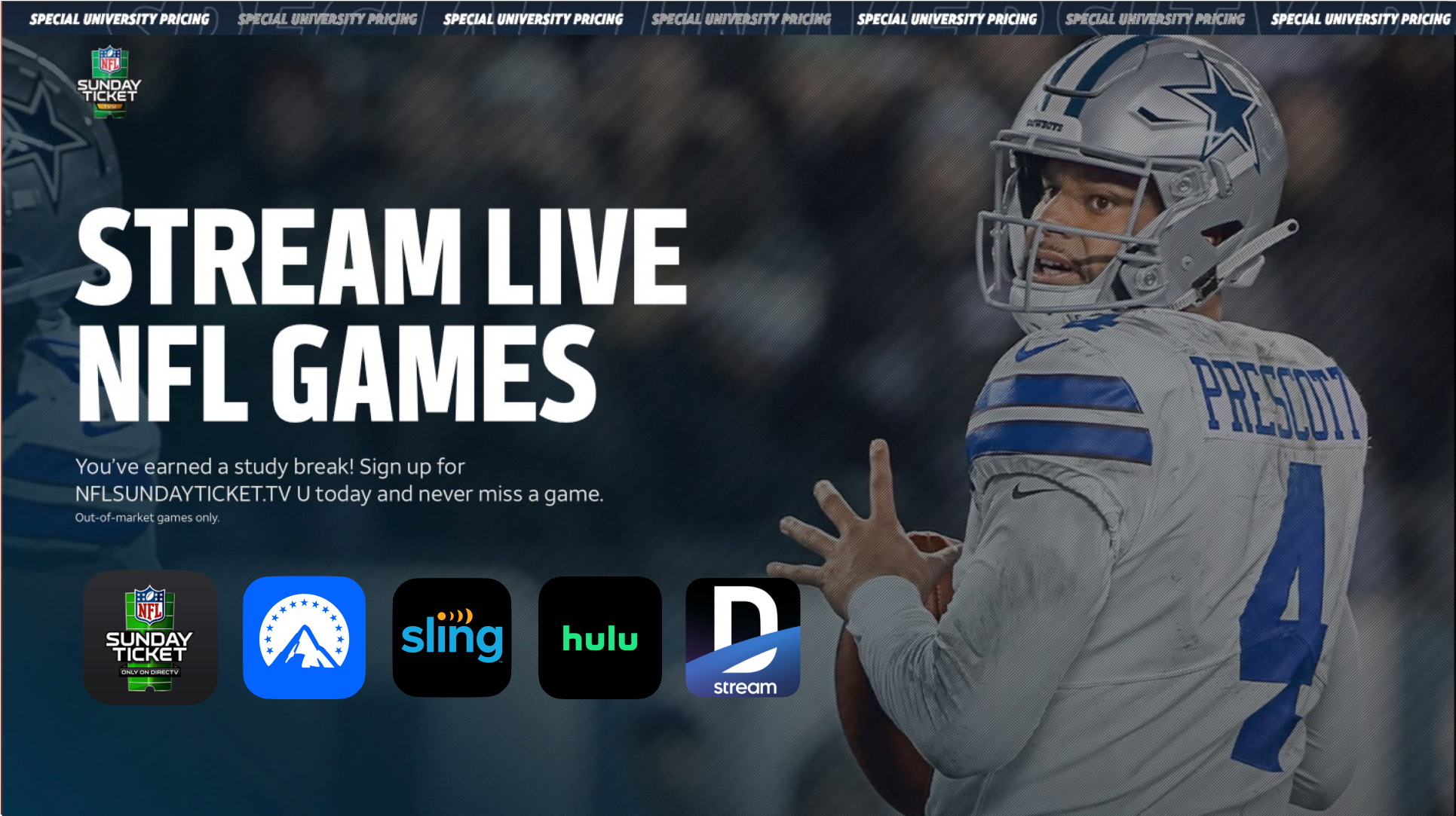 The Best Streaming Deals to Watch NFL Games (September 2022)