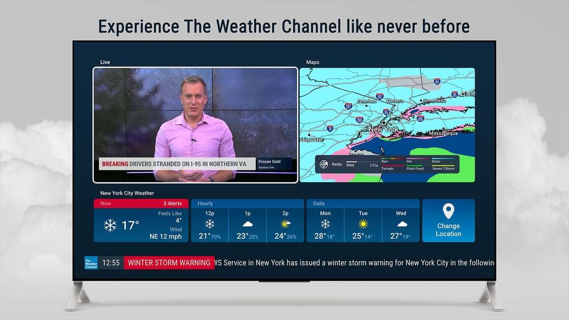 The Weather Channel Launches New DTC Service 'The Weather Channel TV