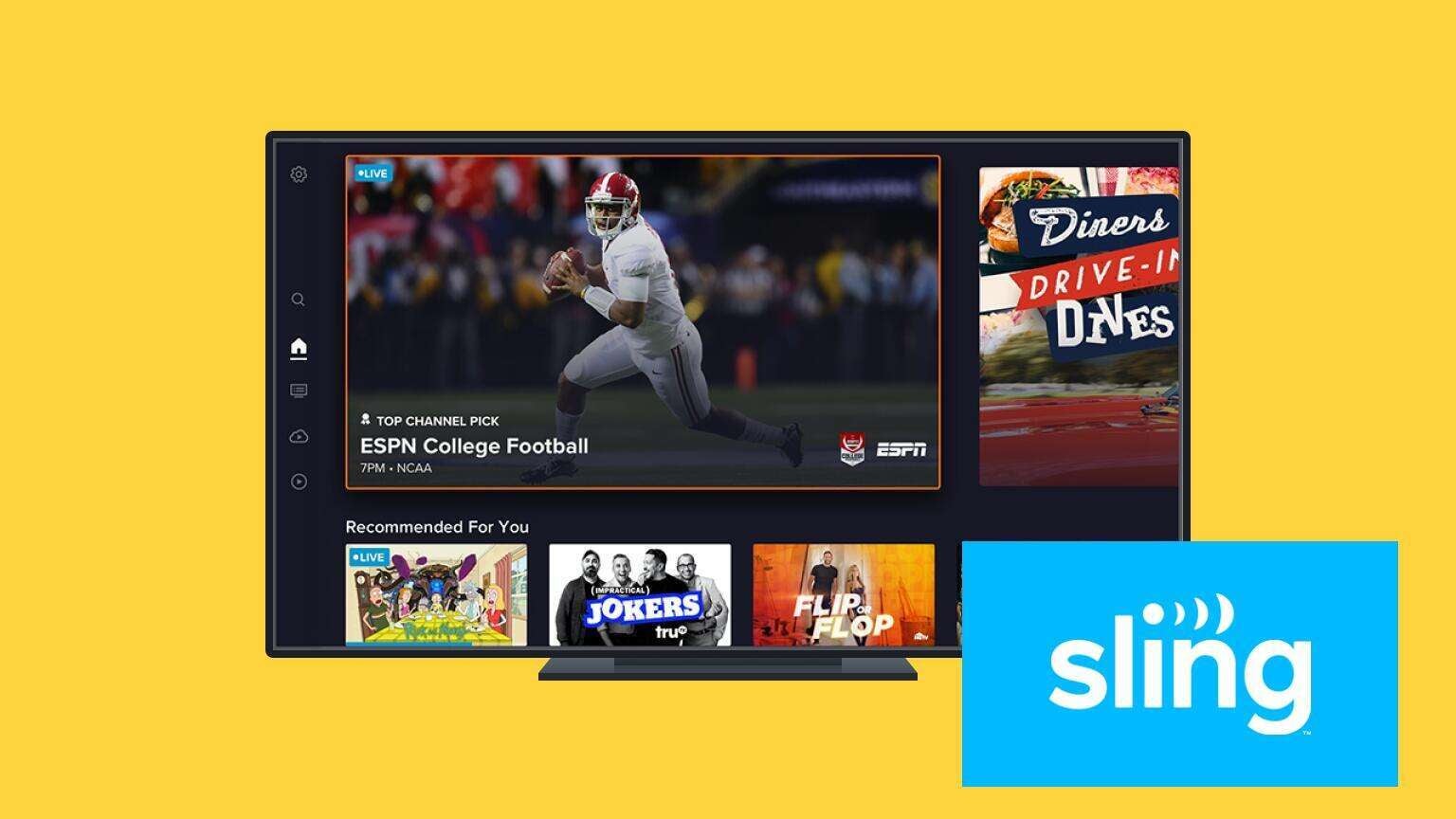 How To Watch College Football on Sling TV