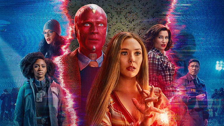 The Marvel Studios and Disney+ original series "WandaVision" is one of the best series available to stream now on Disney+