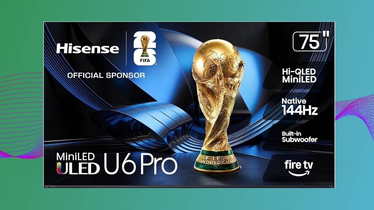 Hisense's 75" u6 Pro series TV is on sale for just $900