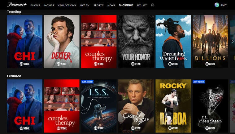 Paramount+ with SHOWTIME includes a wide variety of premium titles and much more.