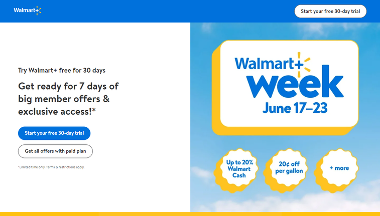 Walmart+ gives subscribers free access to Paramount+ Essential, and deals on other products.