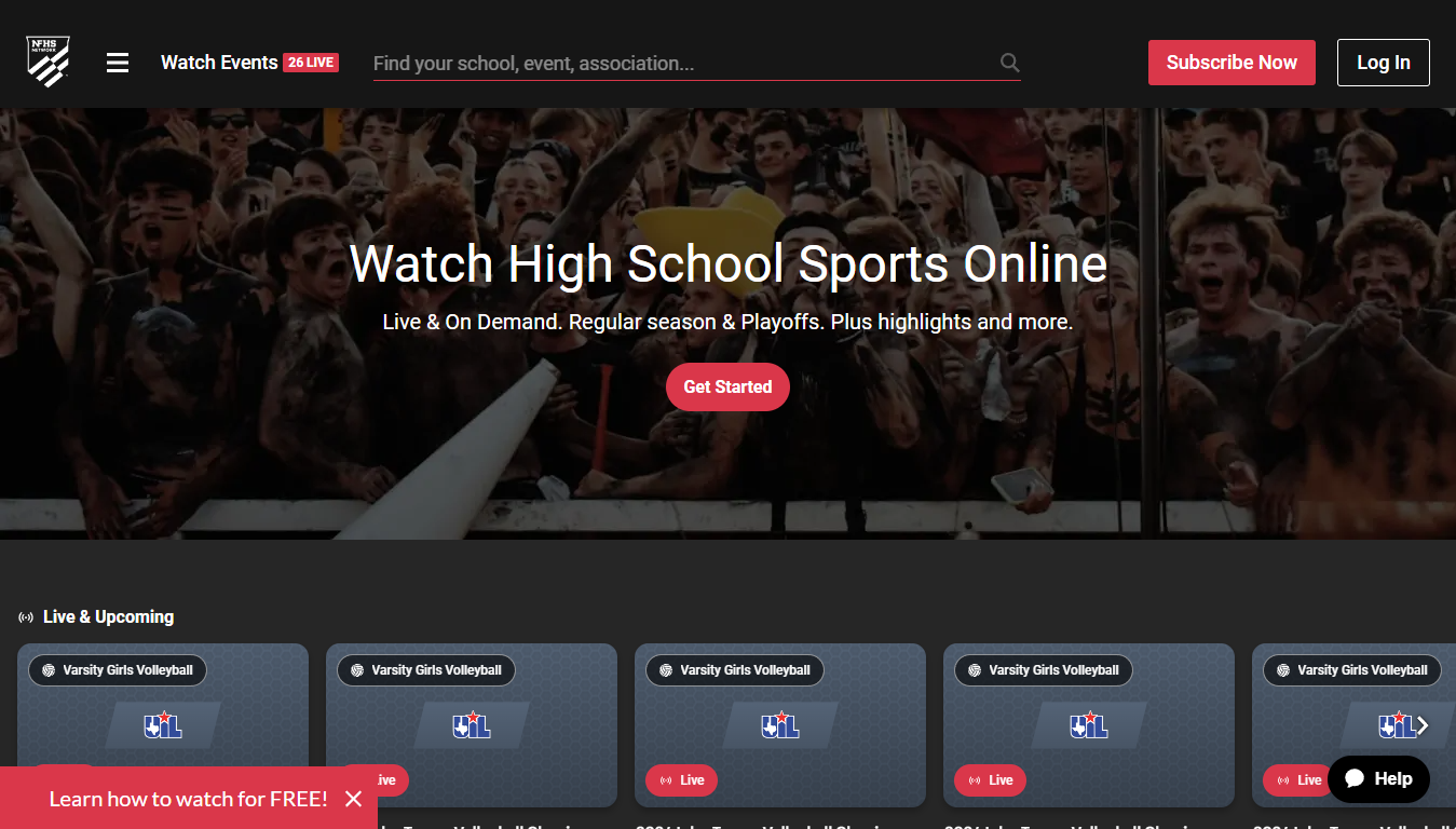 NFHS Network is the best streaming service for watching high school sports on the market.