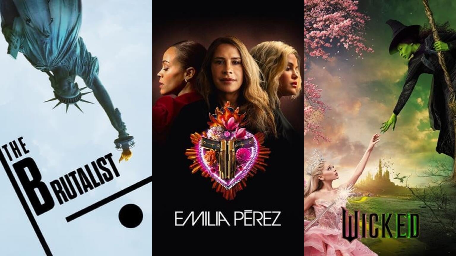 Awards contenders like Wicked and Emilia Perez are either available to stream already, or soon will be.