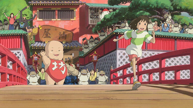 Spirited Away is just one of a huge number of Miyazaki movies available on Max.